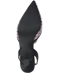 Journee Collection Women's Nellia Slingback Kitten Heel Pumps