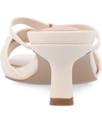 Journee Collection Women's Starling Kitten Heel Dress Sandals