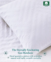 3-Piece duvet Cover Set, Luxury 100% Cotton Queen with 2 Pillow Shams, Button Closure, Corner Ties by California Design Den