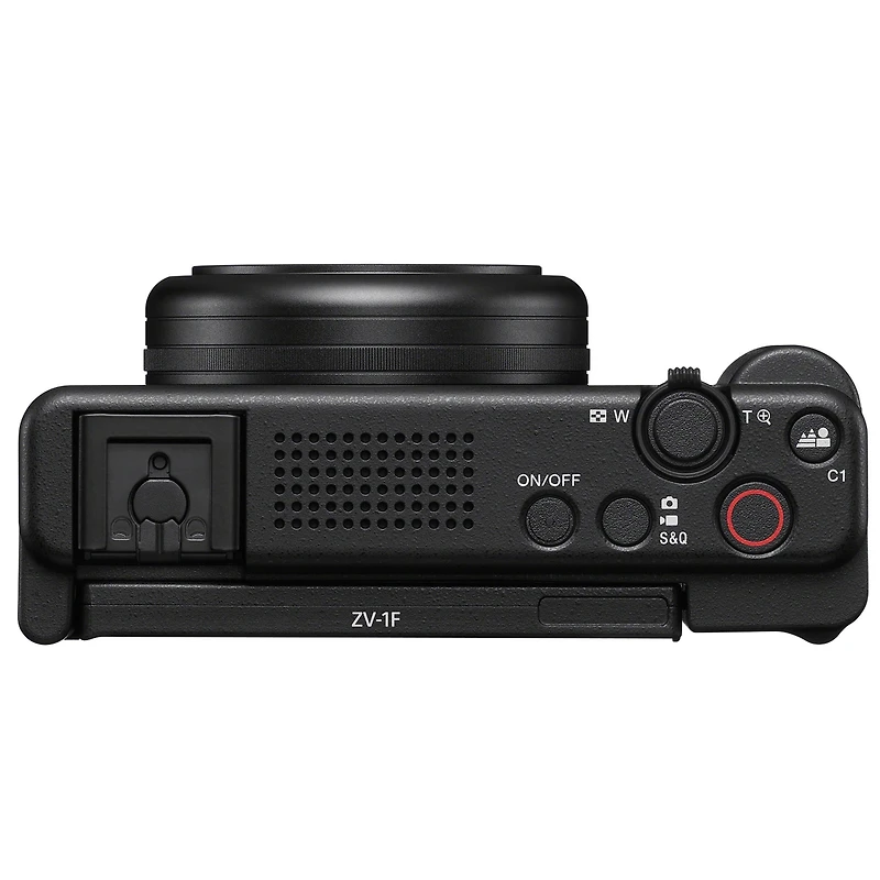 Sony Zv-1F Vlogging Camera, Black