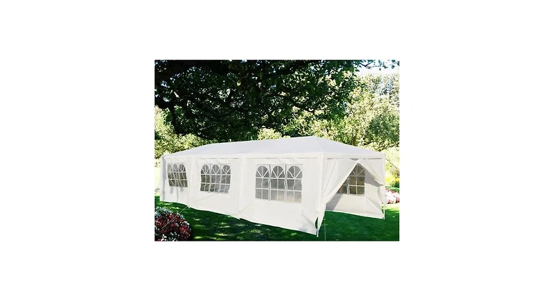 30 x 10 ft Outdoor Party Canopy Tent with 8 Walls