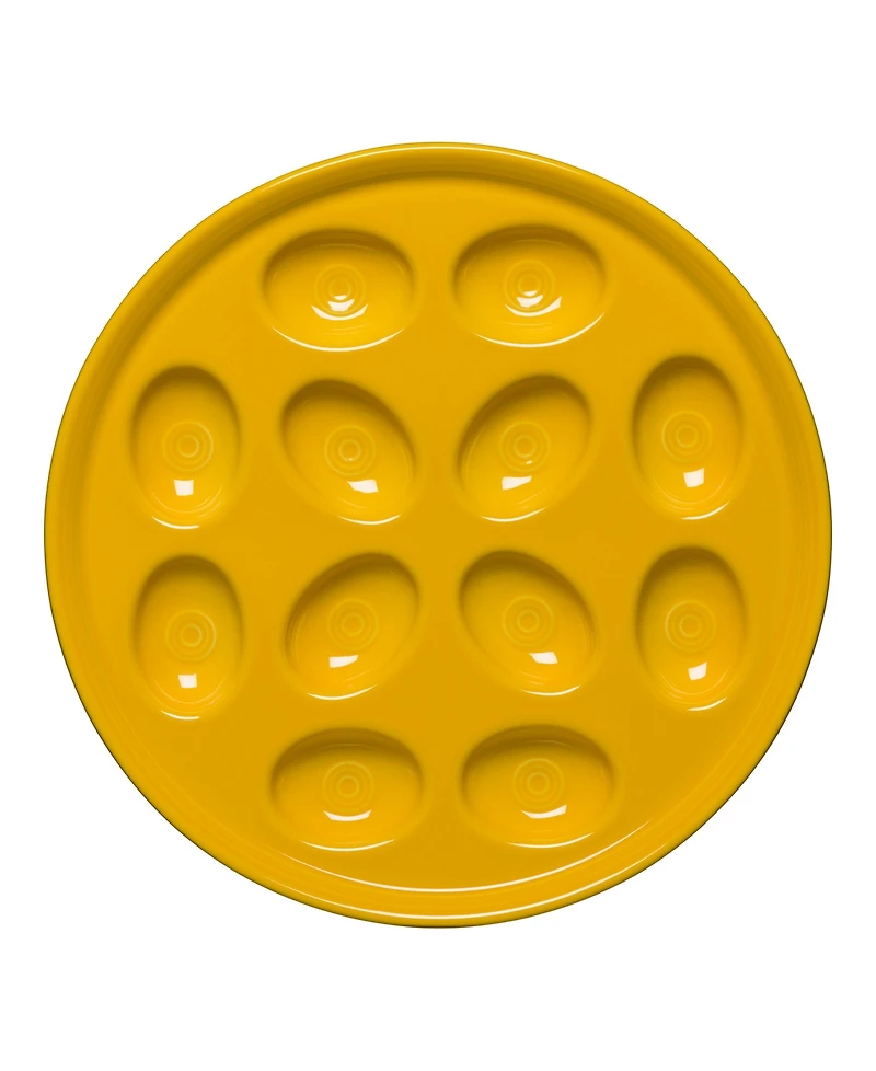 Fiesta Egg Plate