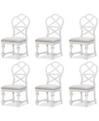 Mandeville 6 Pc. X-Back Chair Set