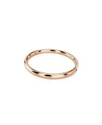 Swarovski Snow Pave, White, Rhodium Plated or Rose Gold-Tone Meteora Bangle Bracelet