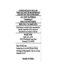 Madison Park Signature Serene Hand Quilted 3-Pc. Quilt Set