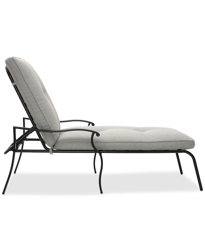 Wythburn Mix and Match Lattice Outdoor Chaise Lounge, Created for Macy's