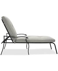 Wythburn Mix and Match Lattice Outdoor Chaise Lounge, Created for Macy's