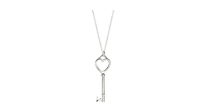 Heart and Key Necklace