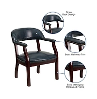 Conference Chair With Accent Nail Trim