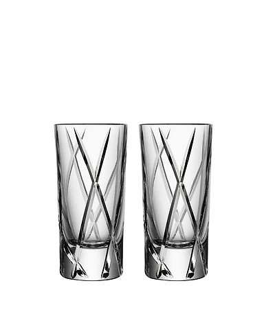 Orrefors City Shot Glass, 2-pack