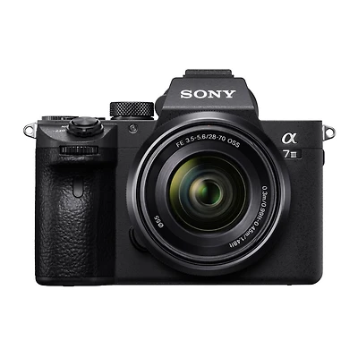Sony Alpha a7 Iii 24.2MP Full Frame Mirrorless Digital Camera with 28-70mm Lens