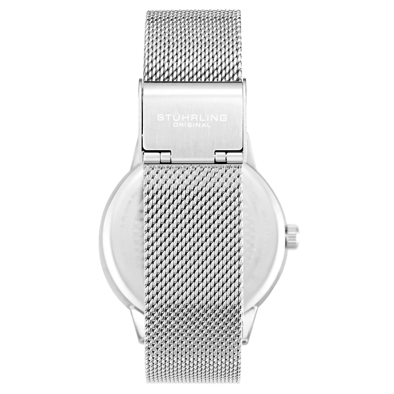 Stuhrling Women's 3904 Quartz 38mm Fashion Mesh Band Watch