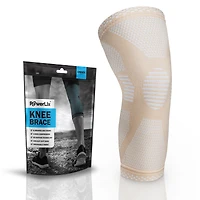 Powerlix Small Knee Sleeve: Support for Running, Basketball, Weightlifting, Gym
