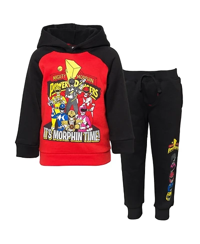 Power Rangers Fleece Pullover Hoodie & Pants Toddler| Child Boys