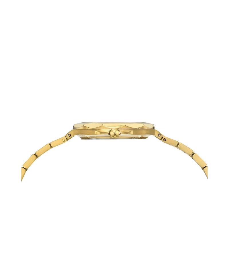 Victoria Stainless Steel Gold Tone Women's Watch 1241BVIS