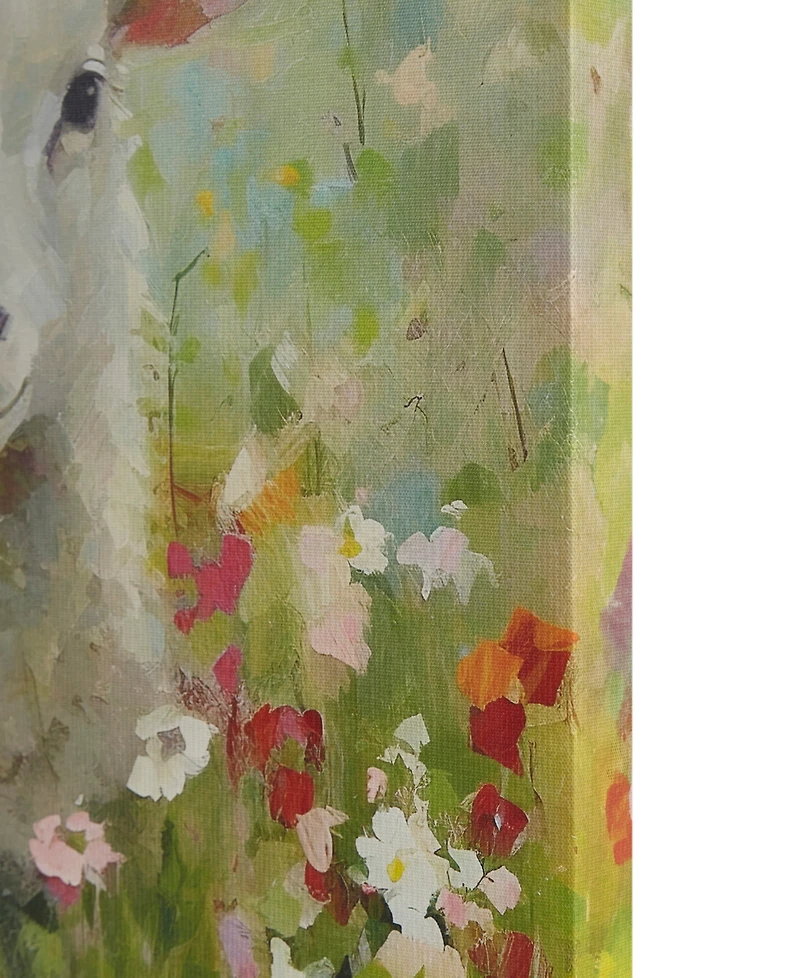 Madison Park Sunshine Animals Lamb Canvas Wall Art