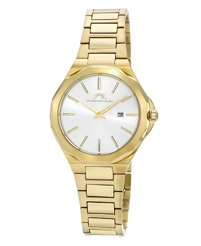 Victoria Stainless Steel Gold Tone Women's Watch 1241BVIS