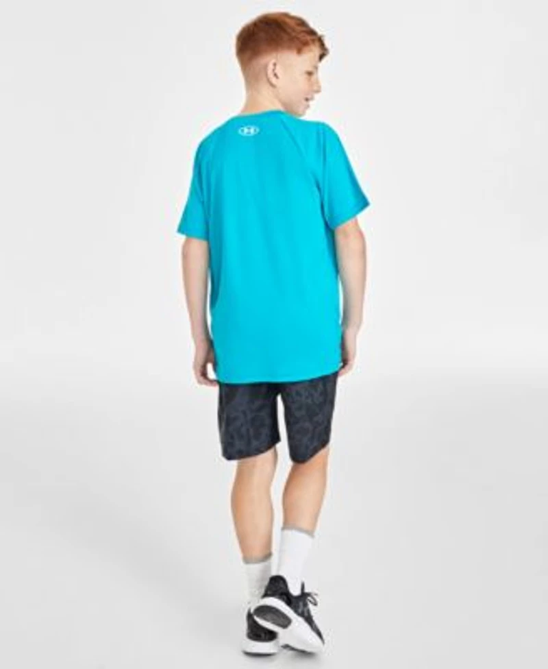 Under Armour Big Boys T Shirt Woven Shorts