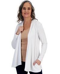 Style & Co Women's Open-Front Knit Cardigan, Created for Macy's