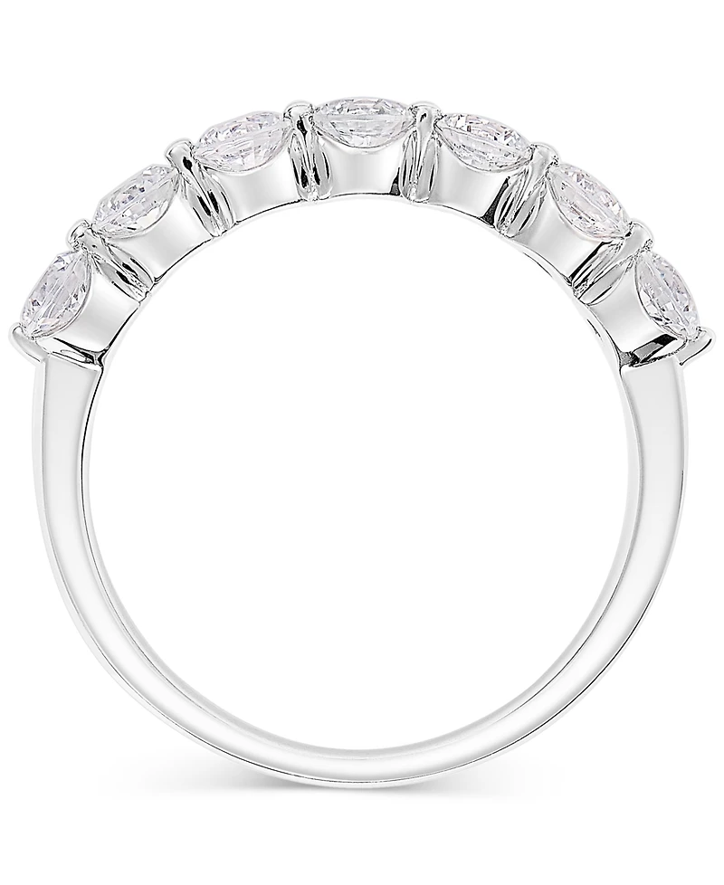 Diamond Seven Stone Band (1 ct. t.w.) 14k White or Yellow Gold