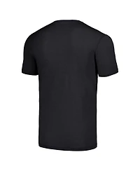 Men's Homage Ray Lewis Charcoal Baltimore Ravens Retired Player Caricature Tri-Blend T-shirt