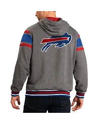 Men's G-iii Sports by Carl Banks Royal, Gray Buffalo Bills Extreme Full Back Reversible Hoodie Full-Zip Jacket