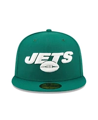 Men's New Era Green New York Jets Elemental 59FIFTY Fitted Hat