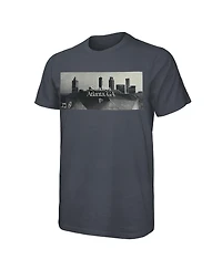 Men's Majestic Threads Gray Atlanta Falcons Sundays Skyline T-shirt