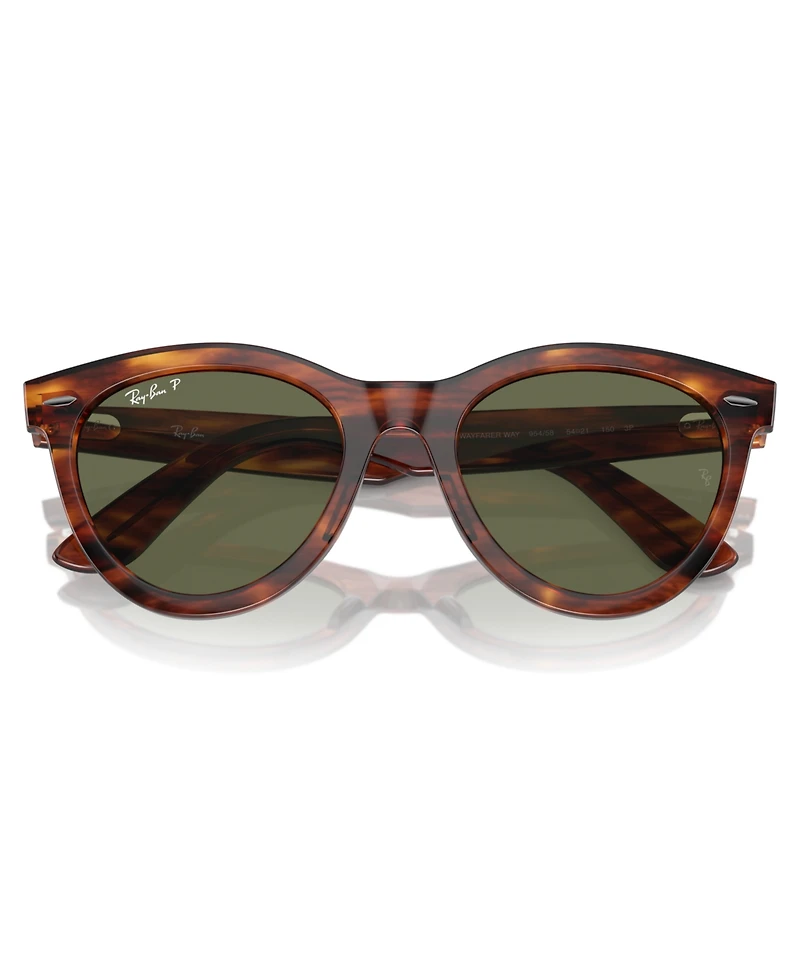 Ray-Ban Unisex Wayfarer Way Polarized Sunglasses, RB2241
