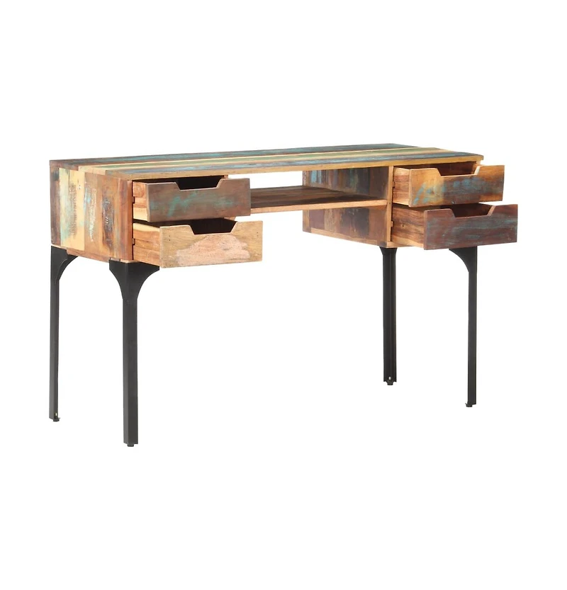 Desk 46.5"x18.9"x29.5" Solid Reclaimed Wood