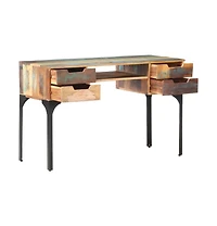 Desk 46.5"x18.9"x29.5" Solid Reclaimed Wood
