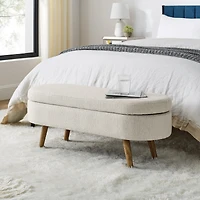 Streamdale Ottoman Oval Storage Bench