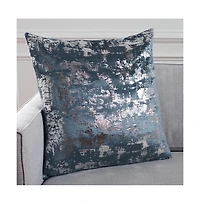 Safavieh Edmee Metallic 18" x 18" Pillow