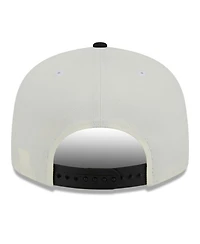 Men's New Era Cream, Black Pittsburgh Steelers City Originals 9FIFTY Snapback Hat