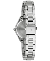 Bulova Women's Sutton Diamond Accent Stainless Steel Bracelet Watch 28mm