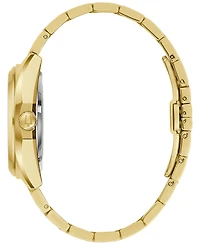 Bulova Men's Automatic Surveyor Gold-Tone Stainless Steel Bracelet Watch 39mm