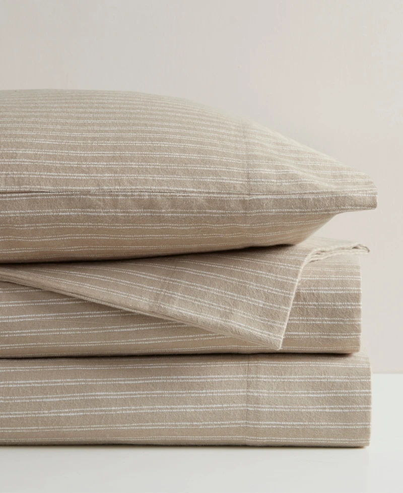 Beautyrest Extra Deep Pocket Cotton Flannel 4-Pc. Sheet Set