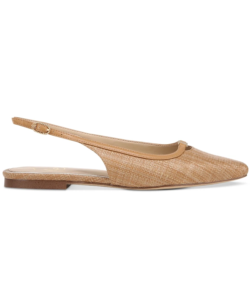 Sam Edelman Women's Cleo Snip-Toe Slingback Flats