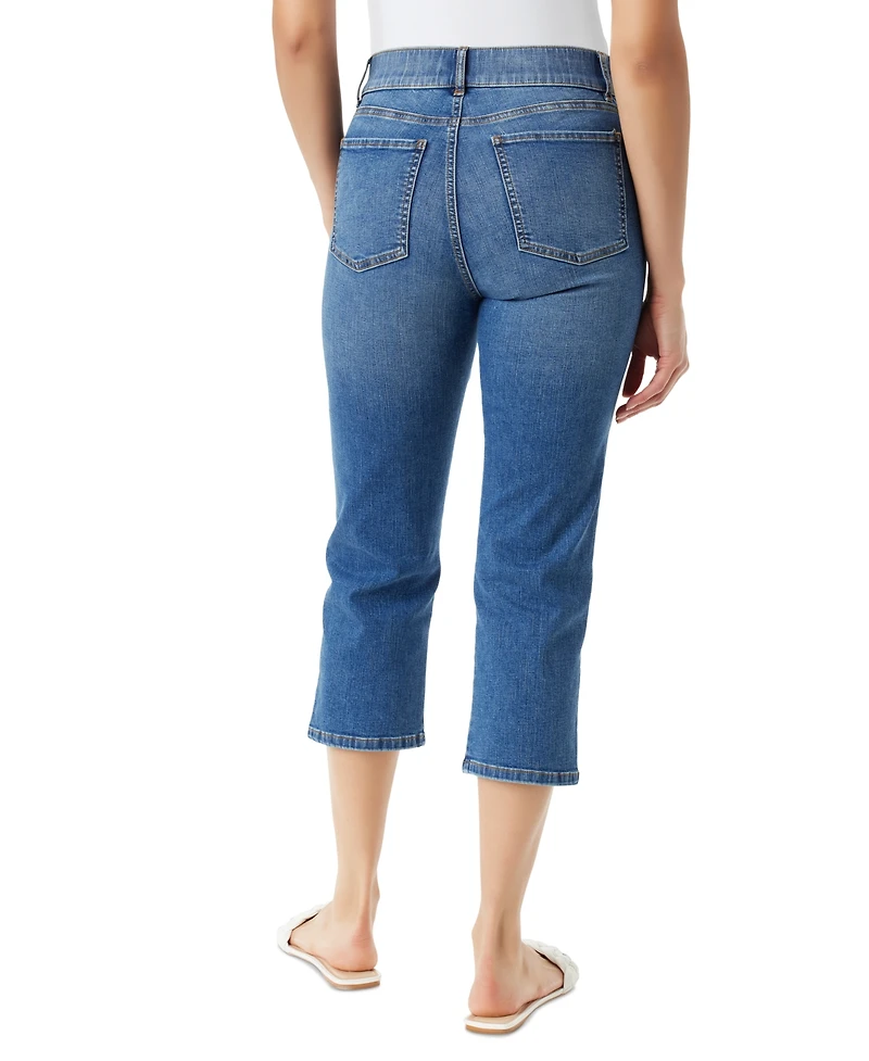 Gloria Vanderbilt Women's Shape Effect Pull-On Capri Jeans