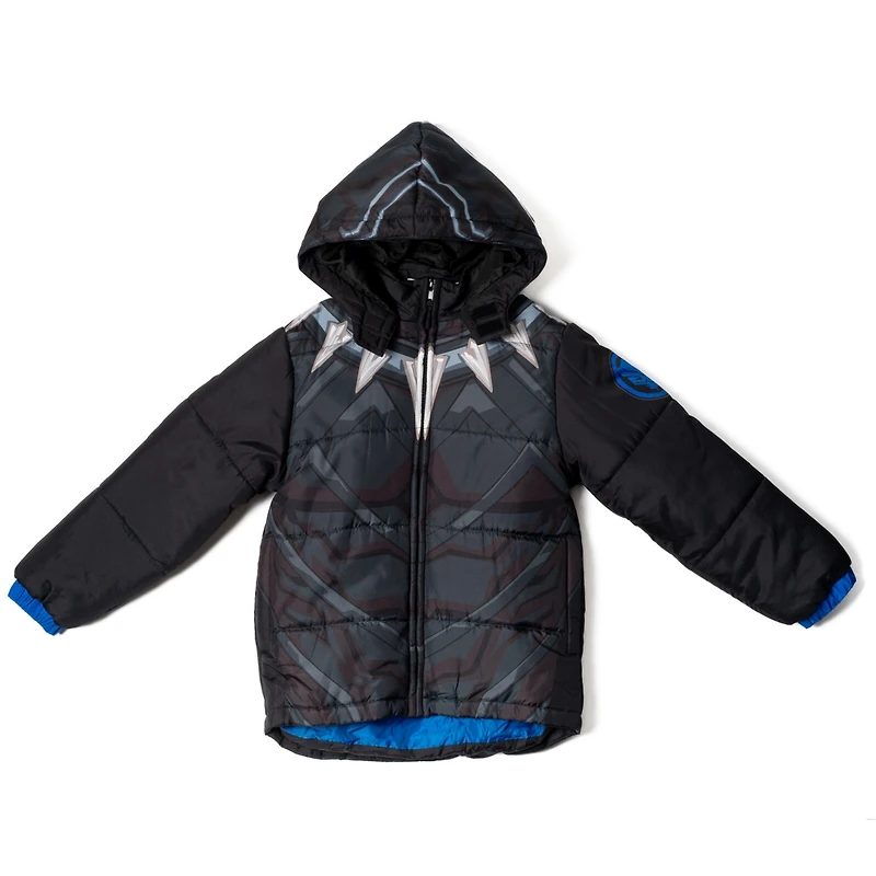 Avengers Boys Marvel The Hulk Zip Up Winter Coat Puffer Jacket
