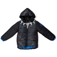 Avengers Boys Marvel The Hulk Zip Up Winter Coat Puffer Jacket