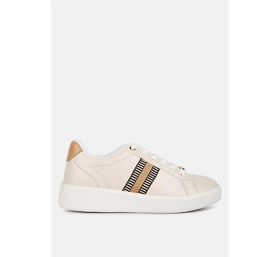 Women Loyalty Embroidery Detail Sneakers