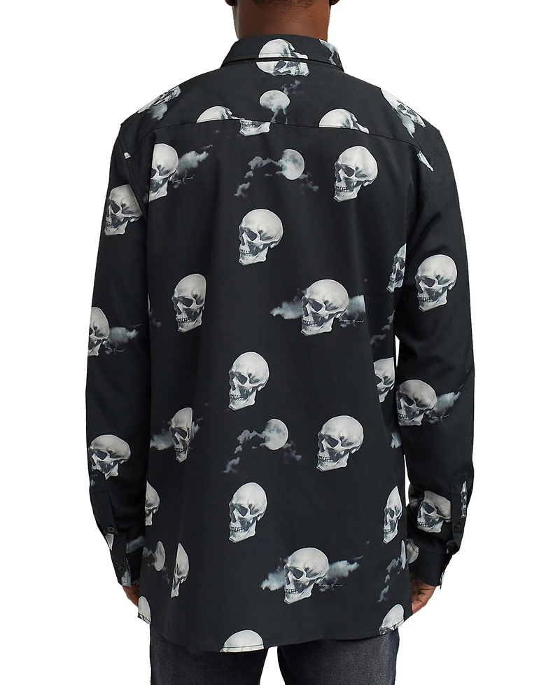 Reason Men's Nightvision Viscose Woven Shirt