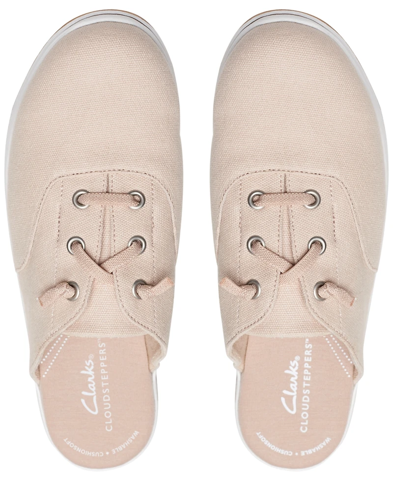 Clarks Women's Breeze Clara Slip-On Laced Slide Sneakers