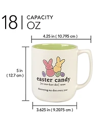 Certified International Easter Words Mugs, Set of 4