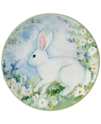 Certified International Easter Morning Dessert Plates, Set of 4