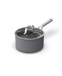 Ninja NeverStick Premium Hard-Anodized 3.5 Quart Saucepan with Glass Lid