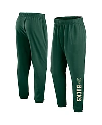 Men's Fanatics Hunter Green Milwaukee Bucks Big and Tall Chop Block Pants
