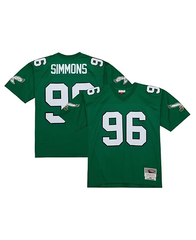Men's Mitchell & Ness Clyde Simmons Kelly Green Philadelphia Eagles Legacy Replica Jersey