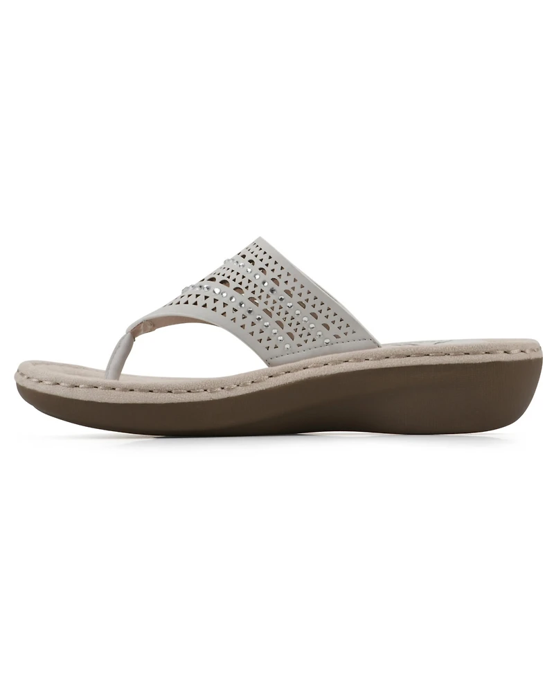 Cliffs by White Mountain Women's Comate Thong Sandal